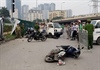 Hà Nội: 'Xe điên' đâm hàng loạt xe máy, nhiều người bị thương