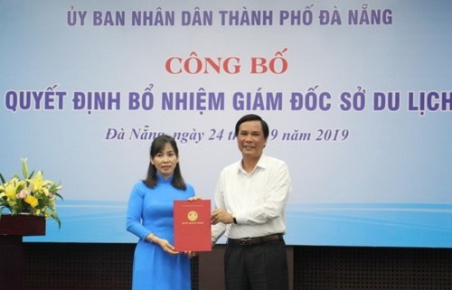 Bà Trương Thị Hồng Hạnh được bổ nhiệm làm Giám đốc Sở Du lịch TP Đà Nẵng