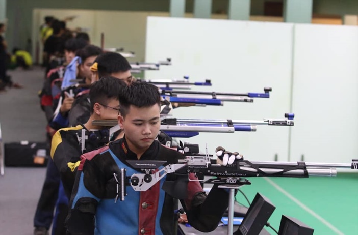 Đoàn Quân đội tạm dẫn đầu Giải vô địch Bắn súng toàn quốc năm 2019