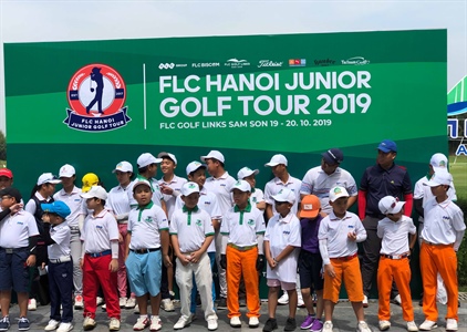 Khai mạc Giải FLC Hanoi junior Golf tour 2019