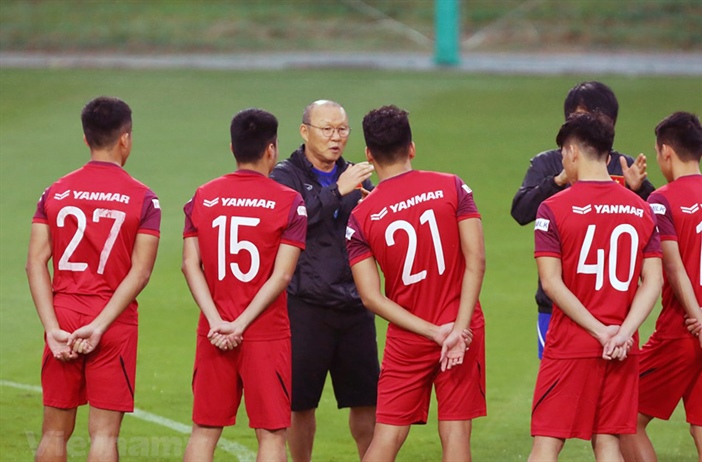 HLV Park Hang-seo gọi 28 cầu thủ vào ĐT U22 Việt Nam
